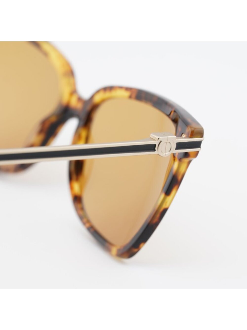 Salvatore Ferragamo SF2036S 242 Sunglasses Havana Butterfly Frame, Brown Lenses - Picture 10 of 11